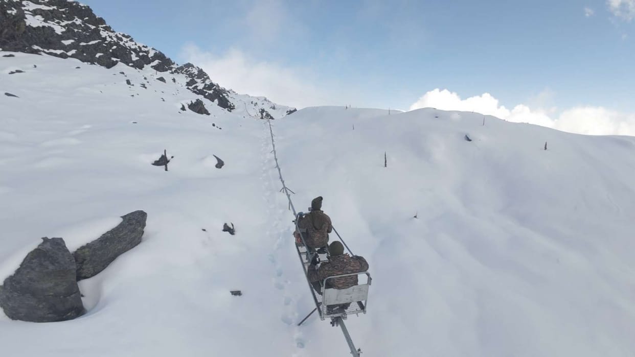 Indian Army deploys indigenous high-altitude mono rail system in Arunachal Pradesh