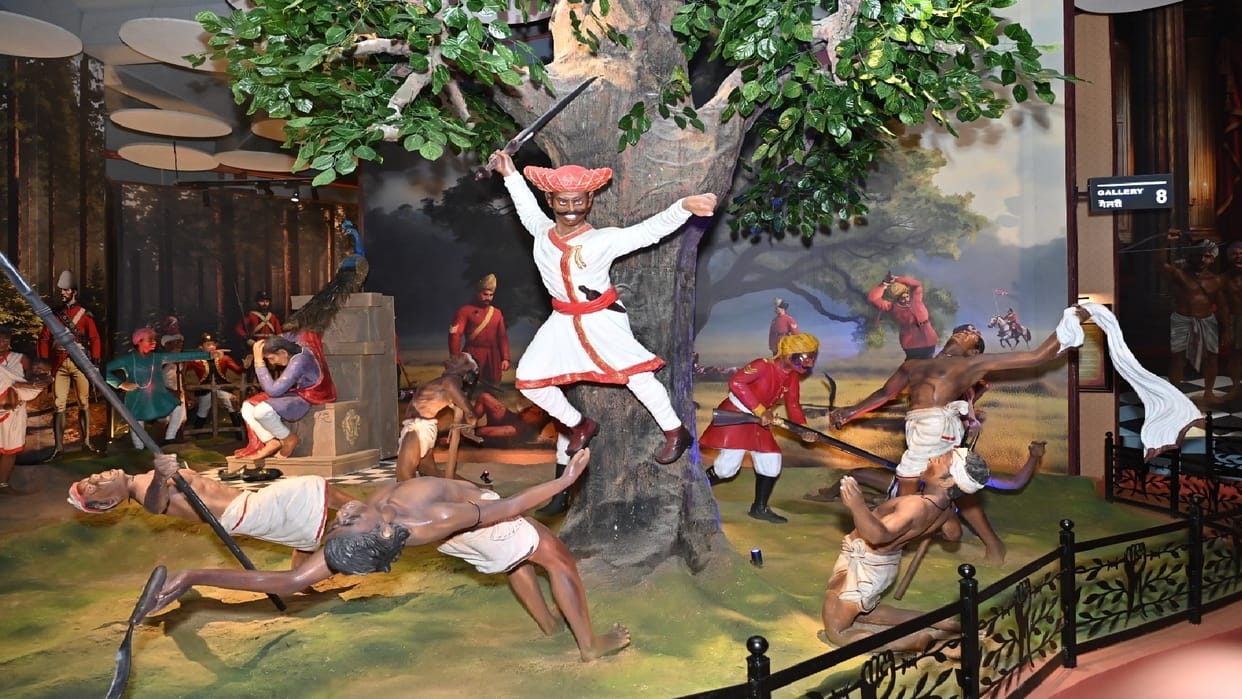 India's first digital tribal museum in Chhattisgar, celebrating the bravery of tribal heroes with AI technolog