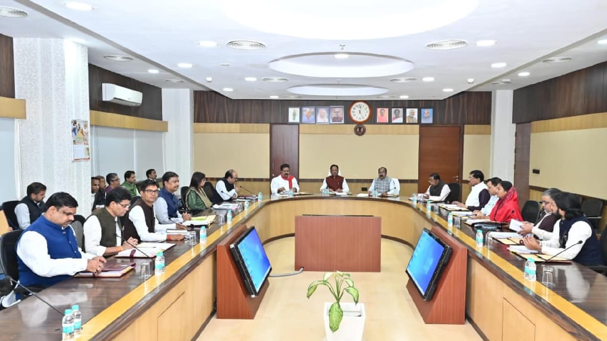 Cabinet meeting chaired by CM Vishnudev Sai concludes, several important decisions approved in chhattisgarh
