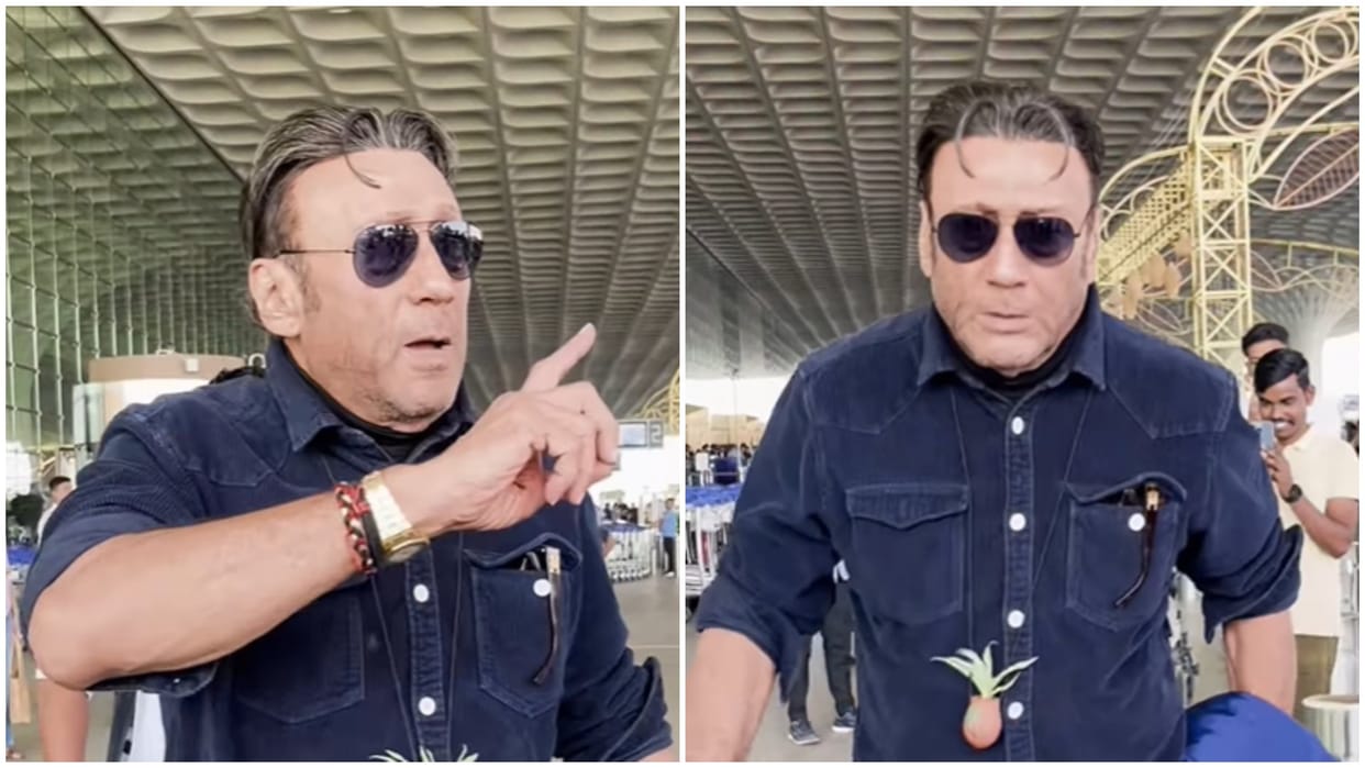 Jackie shroff gets angry on paparazzi video viral on social media