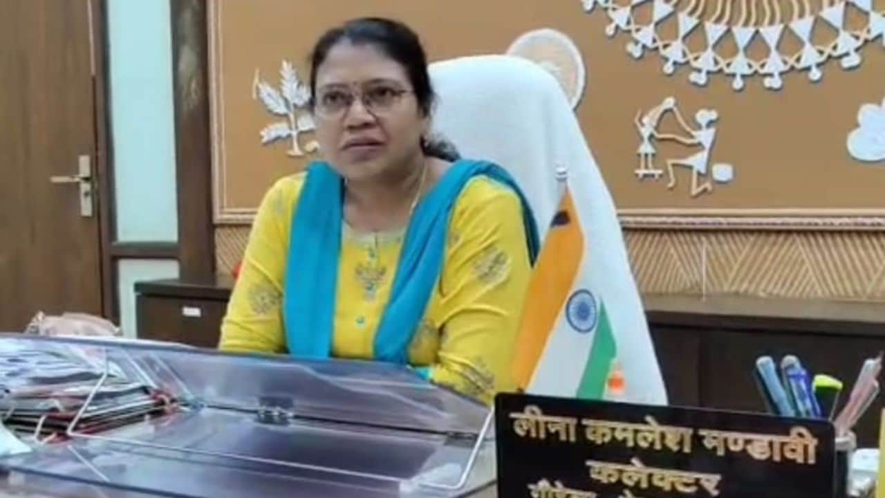 कलेक्टर लीना कमलेश मंडावी (फाइल फोटो)