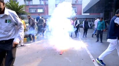 Kanpur Mayor dances to the beat of drums as NDA celebrates historic Bihar election victory