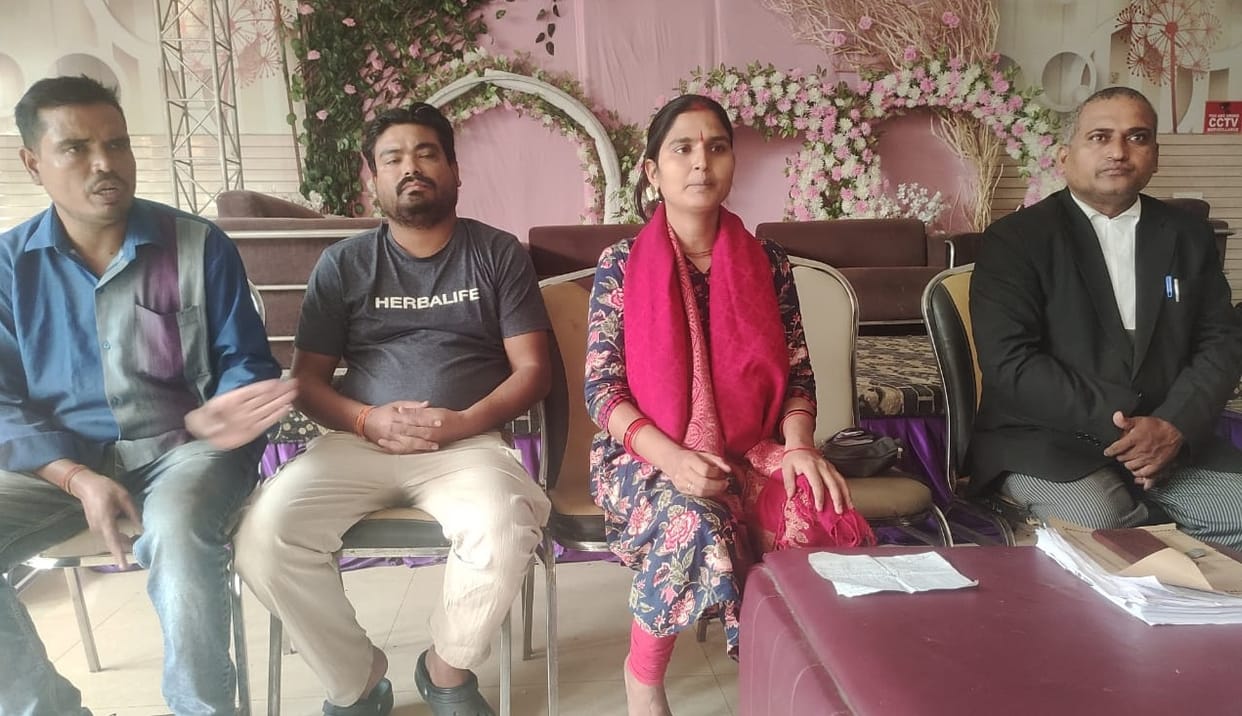 Kanpur Land mafia Negis wife alleges police stood by and got the guest house occupied