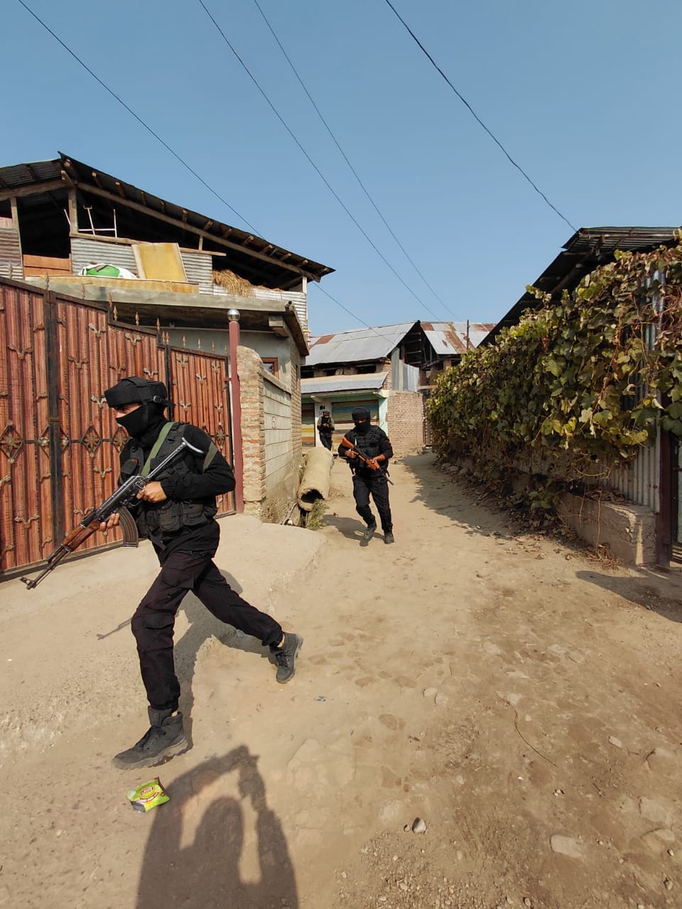 Security forces are on high alert in Baramulla, Sopore and other parts of north and central Kashmir after the