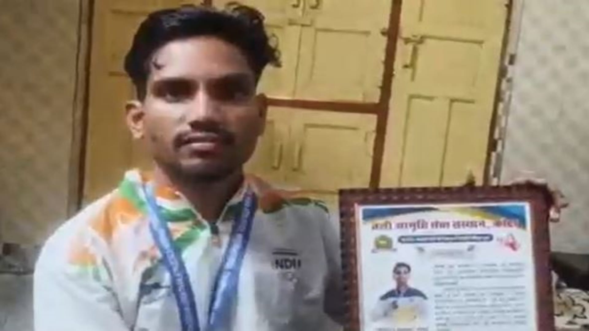 सुनील साहू ने पैरा एथलेटिक में जीता सिल्वर