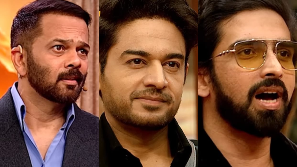 Bigg Boss 19 Amaal Mallik Clash With Gaurav Khanna In Front of Rohit Shetty On Weekend Ka Vaar Episode