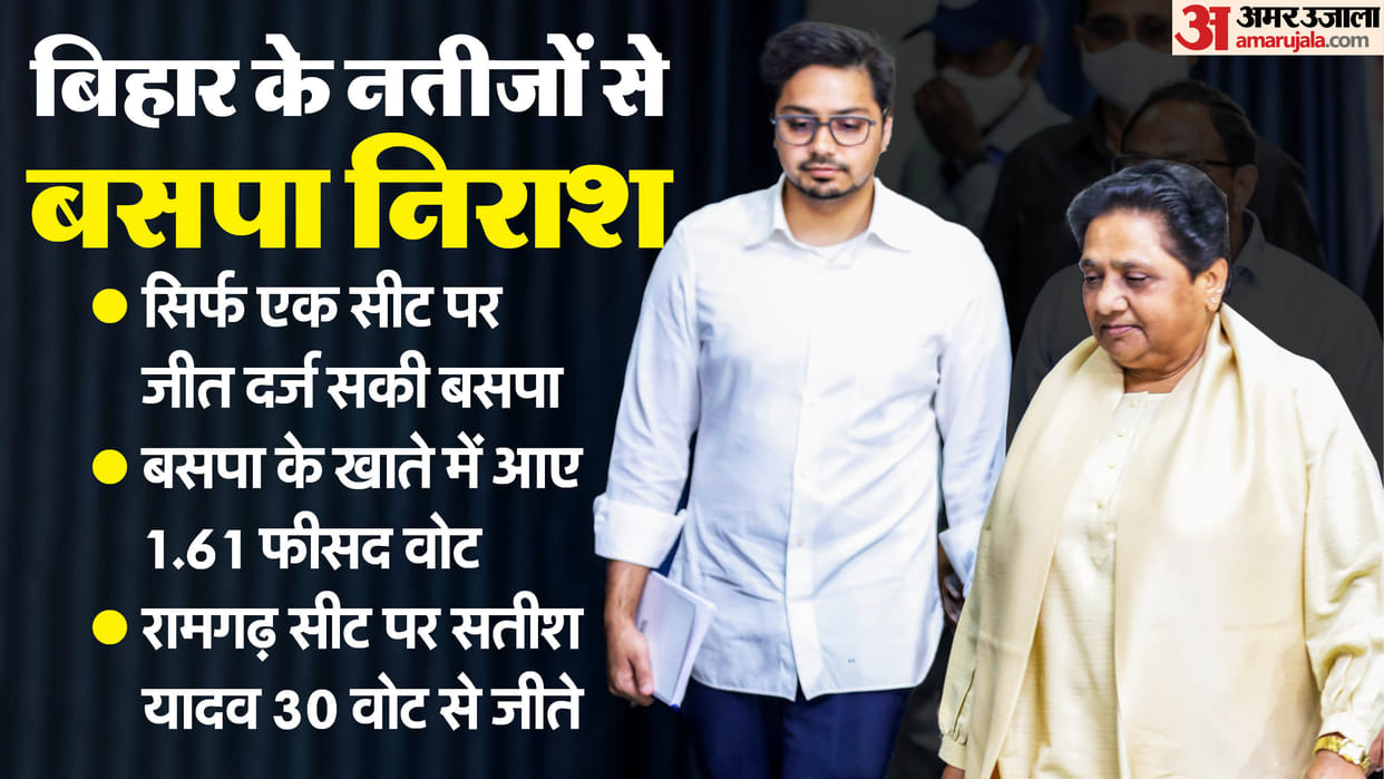 Bihar Elections Results disappoint BSP BSP could win only one seat
