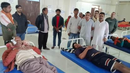 Bihar News: Struggle and stone pelting between two parties due to election rivalry six people injured