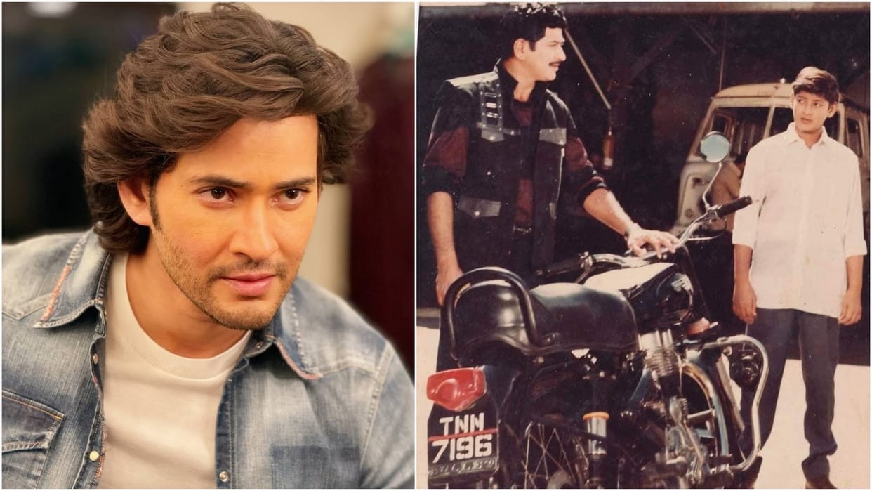 Ahead Of Globe Trotter Event Mahesh Babu Remembers His Father Ghattamaneni Krishna Shared A Throwback Picture
