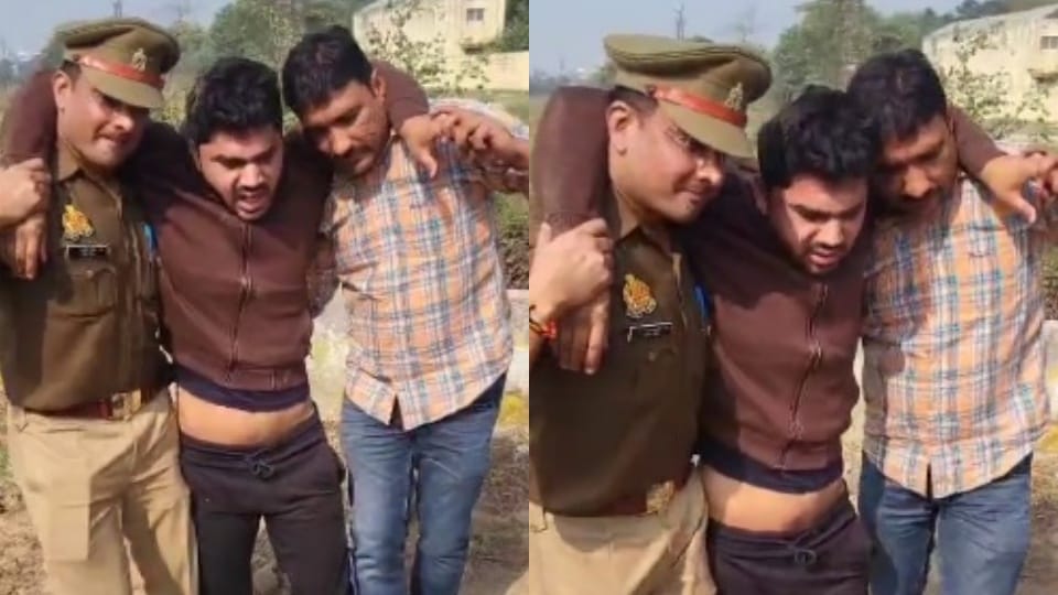 A criminal was injured in an encounter with Ghaziabad police