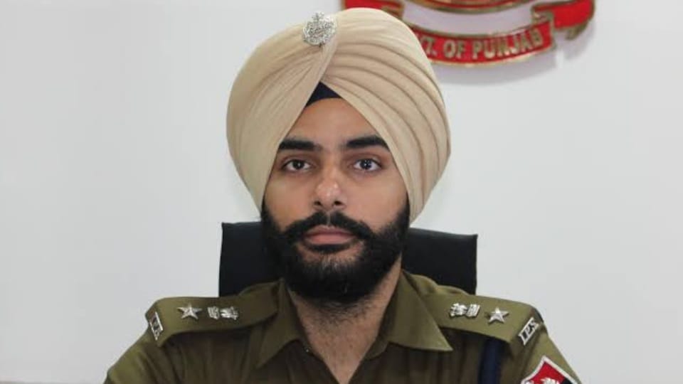 Amritsar Rural SSP suspended Punjab  government action over failure to take action against gangsters