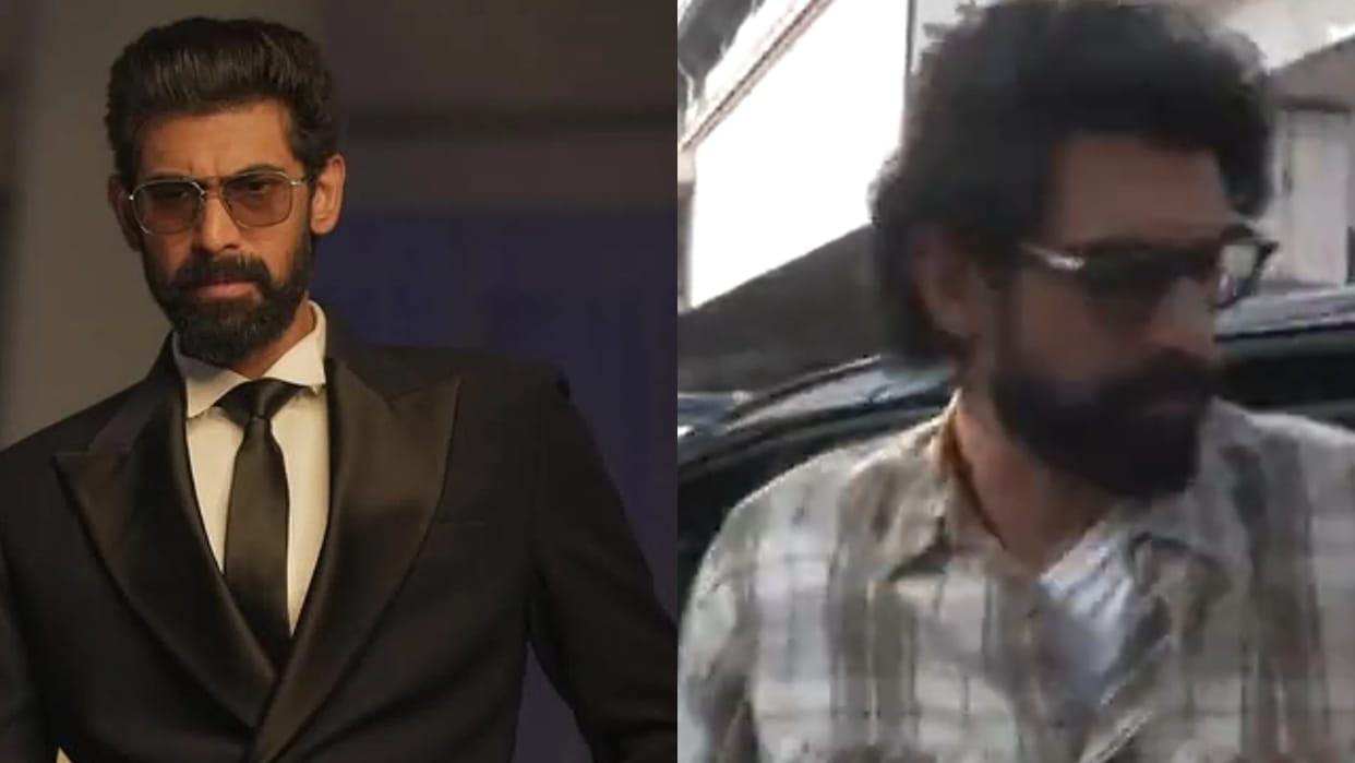 Rana Daggubati At SIT Office for illegal betting apps case interrogation