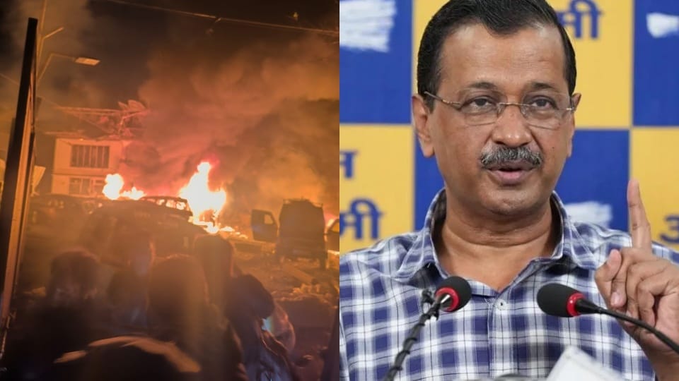 Srinagar Blast News Arvind Kejriwal asked questions after the Nowgam blast