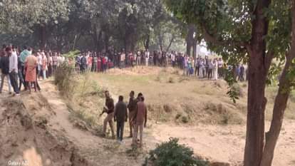 body of a young woman was found buried in a deserted garden, suspected of being murdered and disposed of