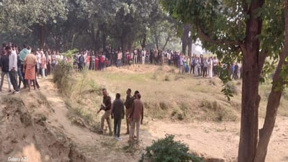 body of a young woman was found buried in a deserted garden, suspected of being murdered and disposed of