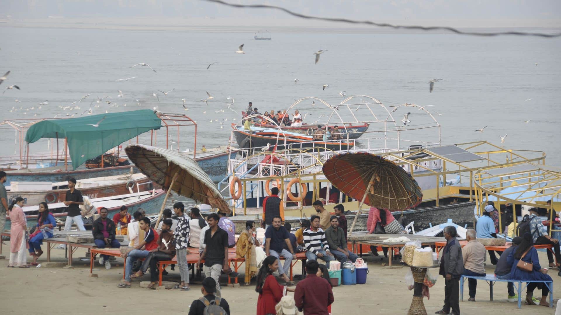 Varanasi Weather Winds gusting at 60 km/h in Kashi Orange Alert issued with rain warning
