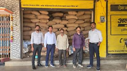 Despite the strike 98 quintals of paddy were procured on the first day 350 sacks of illegal paddy were seized