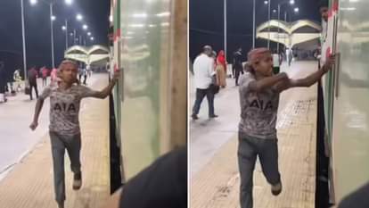 A Shopkeeper In Dhaka Railway Station Ran After A Moving Train When A Passenger Refused To Pay For Food