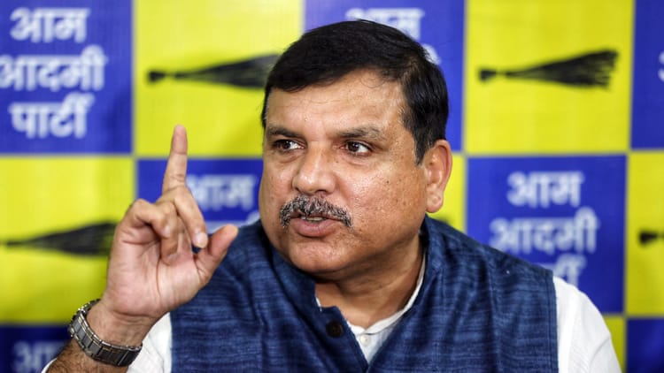 Delhi:aap सांसद संजय सिंह का आरोप- भाजपा विधायक से जुड़े लोगों ने पार्टी पार्षद पर किया हमला, Fir की मांग – Aap Mp Sanjay Singh Alleges Attack On Party Councillor