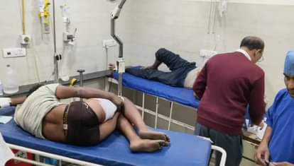 Two parties clashed over a minor dispute in Hapur eight people shot two seriously injured