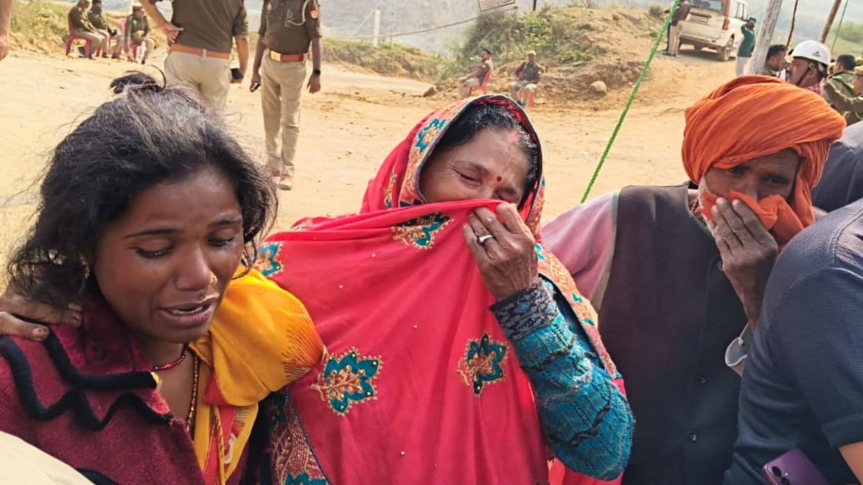 55 hours after Sonbhadra accident bodies of seven labourers recovered after 48 hours of rescue several missing