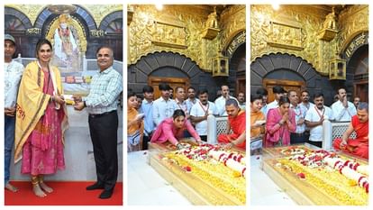 Isha Koppikar visit shirdi sai baba temple share unseen photos
