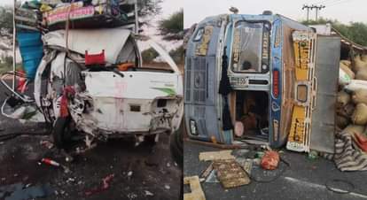 Jodhpur Road Accident: 5 Devotees Killed, 14 Injured After Truck–Tempo Collision