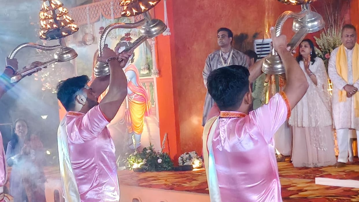 Varanasi News: Bhagwat Katha describes divine mystery of Saubhari Rishi and Kalpagram cheers