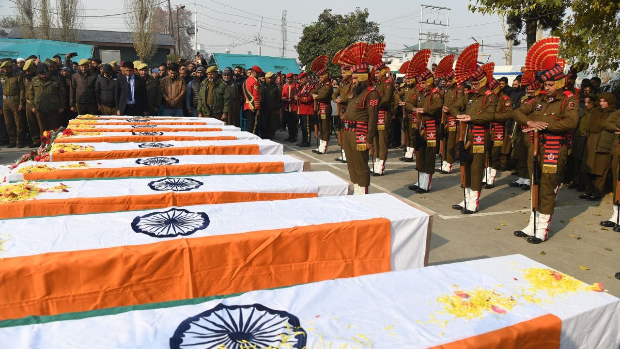 Last rites to the martyrs of Naugam Blast
