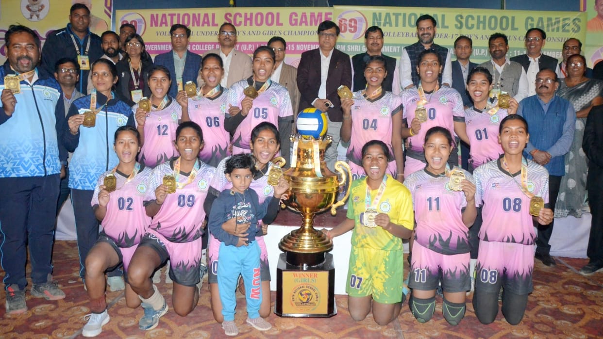 Manipur won in the boys category, West Bengal in the girls category in National Volleyball Championship