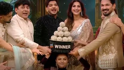 Pati Patni Aur Panga Winner:'पति, पत्नी और पंगा' की विनर बनी ये जोड़ी, देबिना-गुरमीत को फिनाले में दी मात - Pati Patni Aur Panga Winner Rubina Dilaik Gurmeet Chaudhary Debina Banerjee Gurmeet