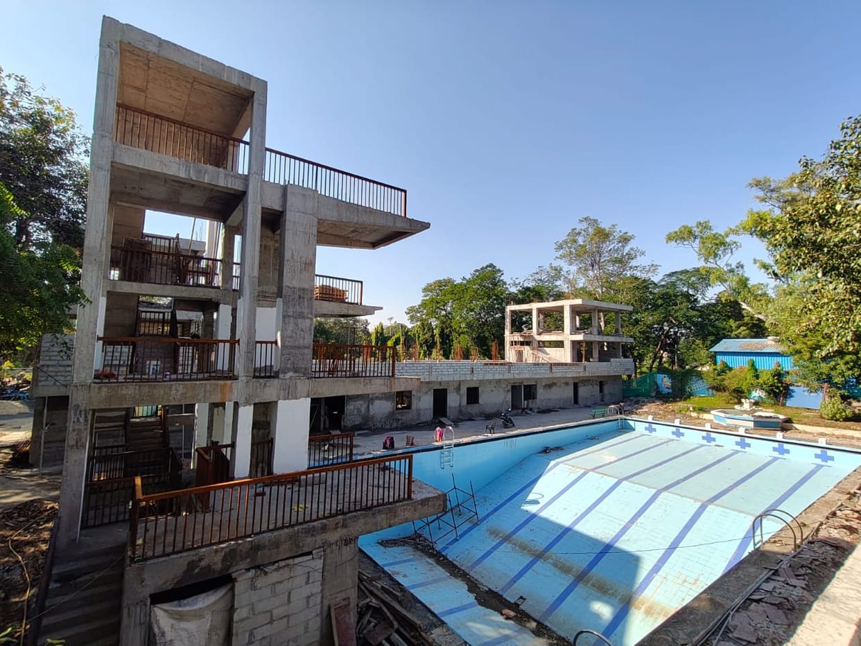 Indore: Indore residents will get the gift of a new swimming pool in the new year.