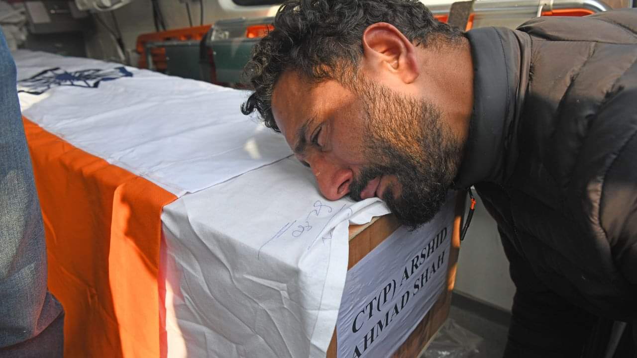 Last rites to the martyrs of Naugam Blast