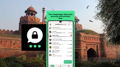 threema app role in red fort blast investigation