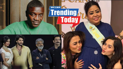 ss rajamauli trolled varanasi teaser mahesh babu bharti singh baby shower akon singer bigg boss 19 tanya