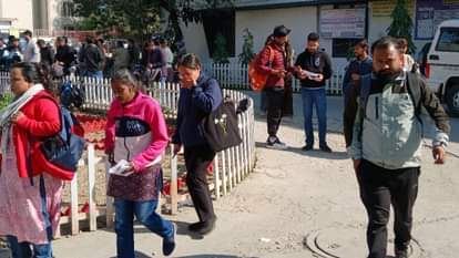 UKSSSC Exam Magistrates arrived with papers strictly monitored entry to exam centers Uttarakhand news