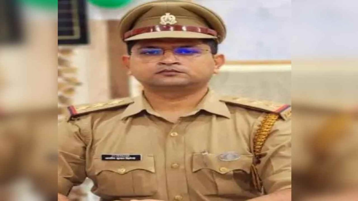Inspector Ashish Dwivedi has been dismissed in the case of suicide of a woman at Asha Jyoti Centre.