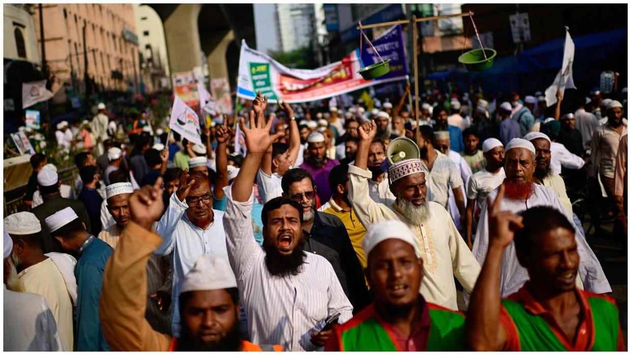 Bangladesh Sheikh Hasina Trial Verdict International Crimes Tribunal ICT absentia Awami League Protests Yunus