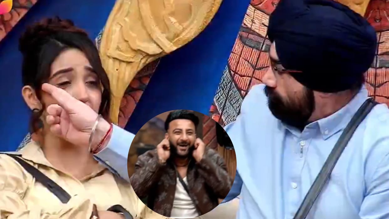 bigg boss 19 ashnoor kaur father confronts shehbaz over dogli comment