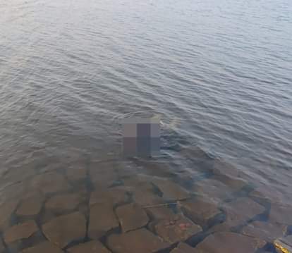 डैम में मिली पुलिस कर्मी की लाश।