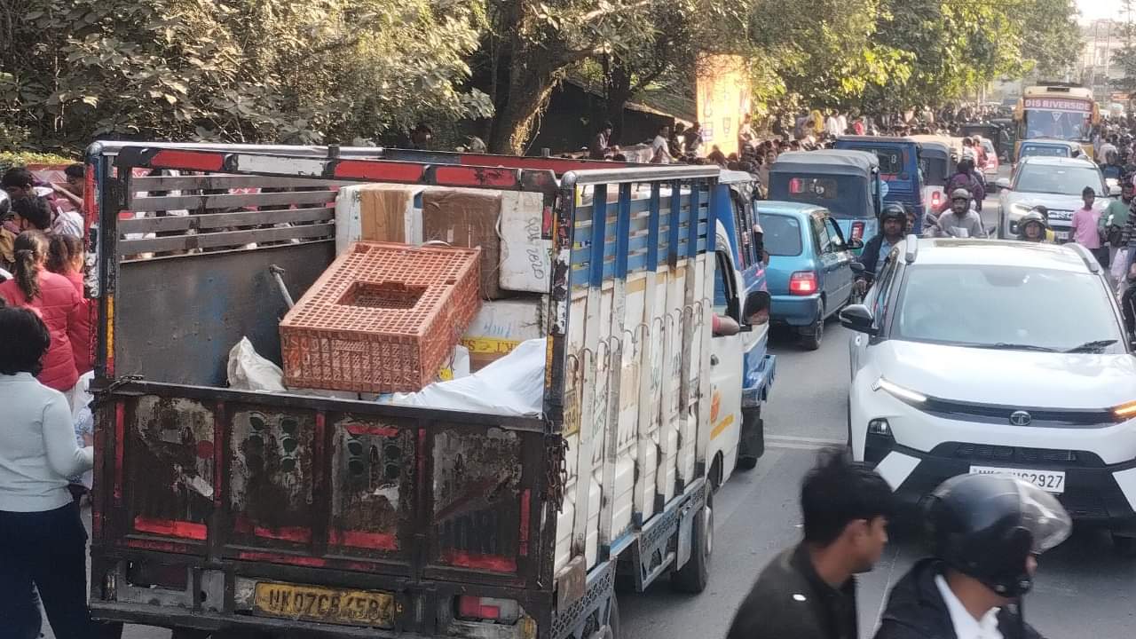 Traffic jams from Doon to Rishikesh over the weekend vehicles kept crawling, and everyone was troubled