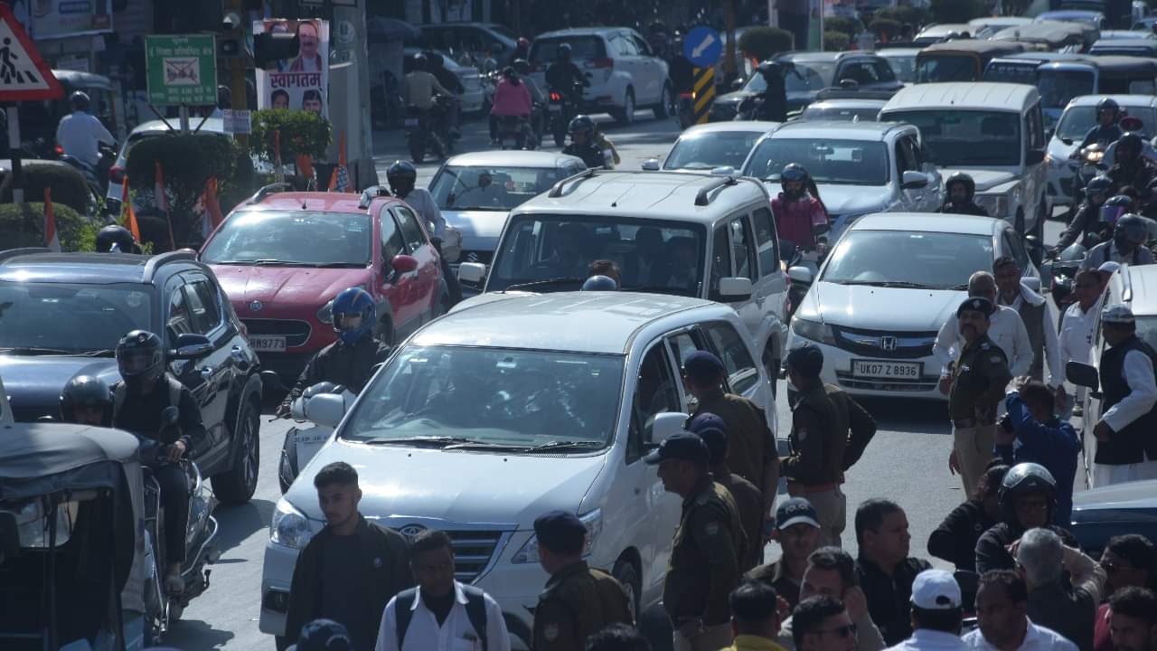 Traffic jams from Doon to Rishikesh over the weekend vehicles kept crawling, and everyone was troubled