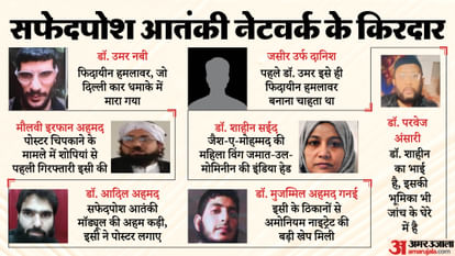 From fidayeen Umar to lady commander Shaheen, get to know every white-collar terrorist network