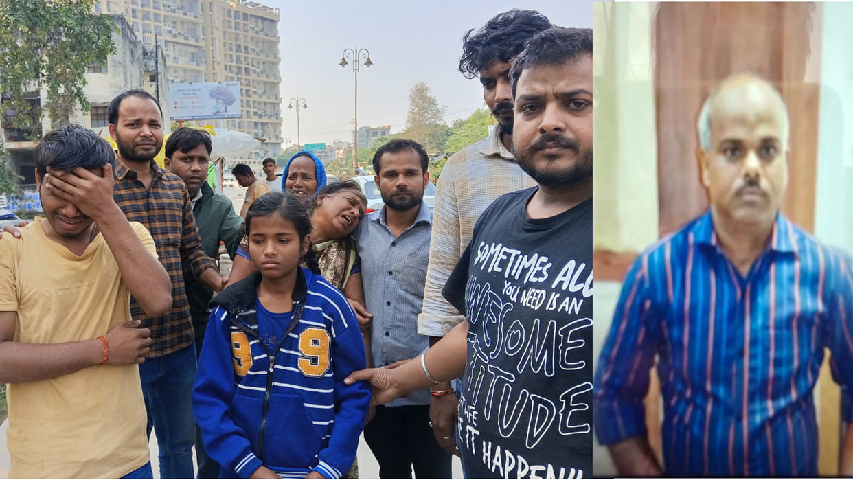 He left his son's birthday and returned to duty.the fire took his life in Gorakhpur