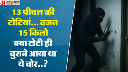thief steals 13 brass pots from Advocate house in ghaziabad