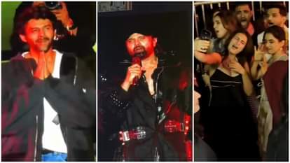 Himesh reshamiya music concert celebs attends event including kartik aaryan fatima sana sheikh munawar faruqui