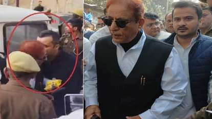 Azam Khan reached jail with two packets of biscuits in his hand