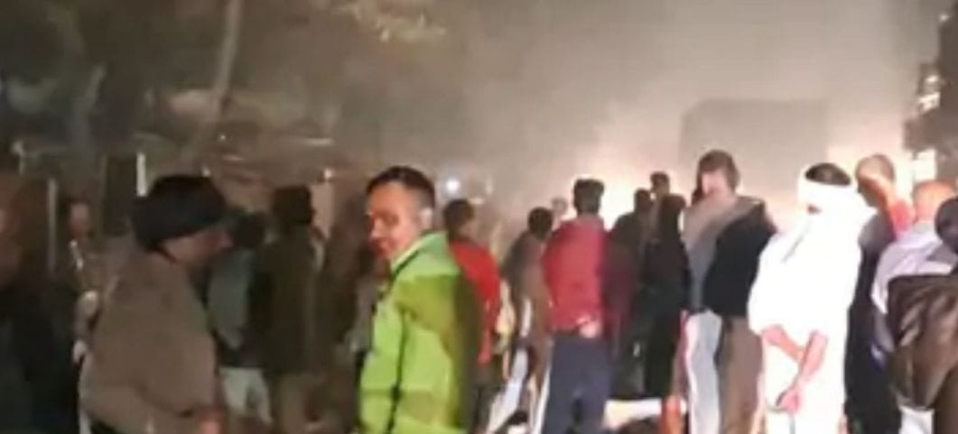 Bihar Accident: Laborer dies in road accident in Samastipur, angry people block NH-28