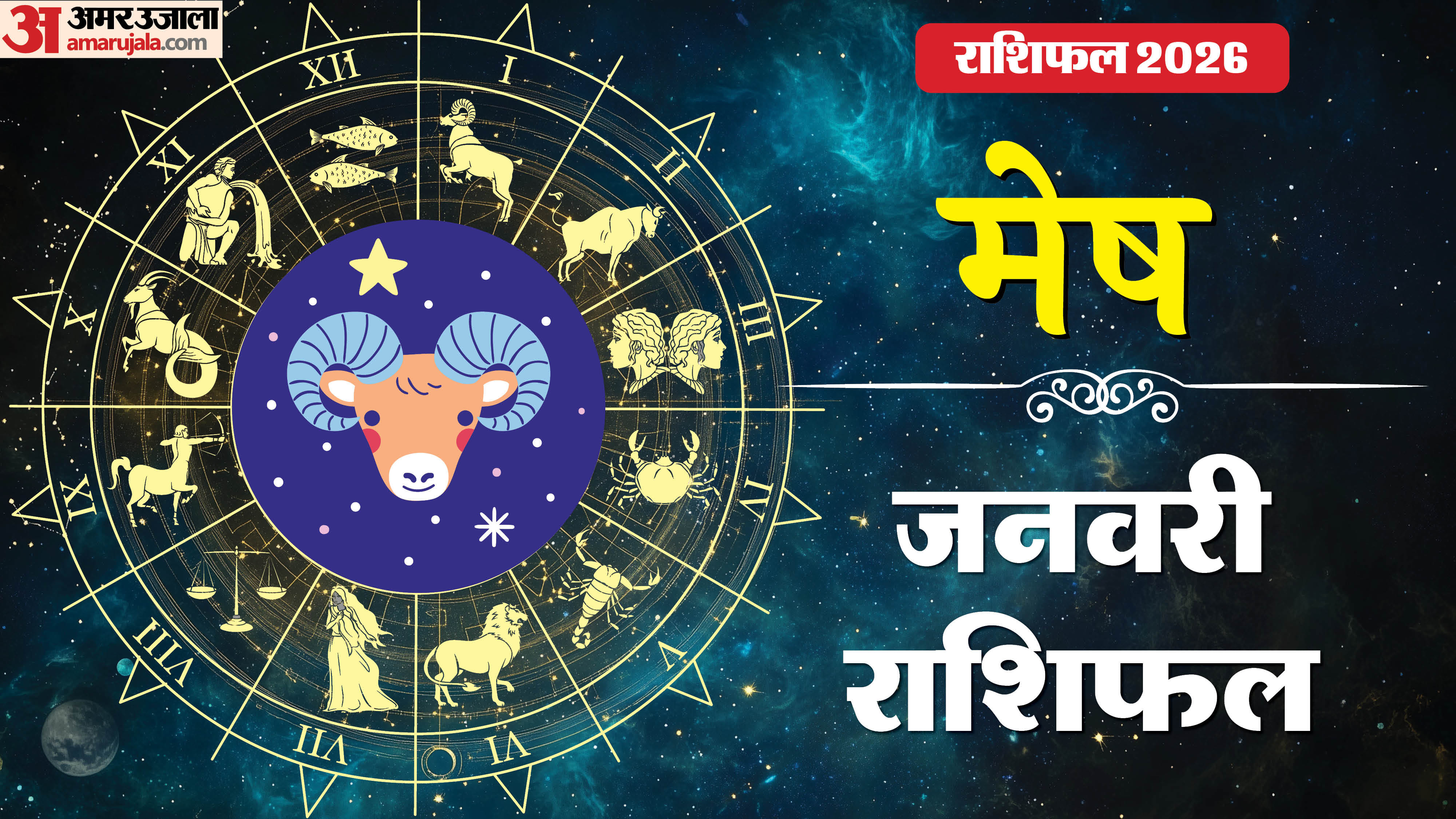 January Month 2026 Horoscope Prediction Mesh Kark Singh Kanya Kumbh Makar Meen Monthly January Horoscope