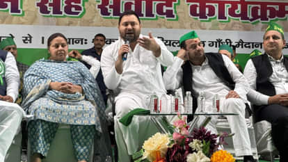 Tejashwi yadav sworn himself as head of the family after rohini acharya controversy lalu yadav family crisis